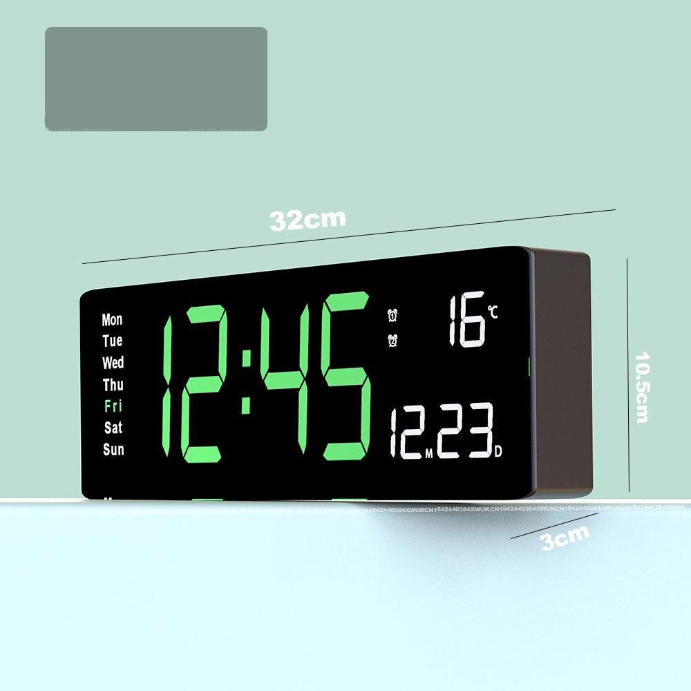 Carvallo - Elegant digital klocka med ljus skärm och modern design för varje rumsinredning Carvallo