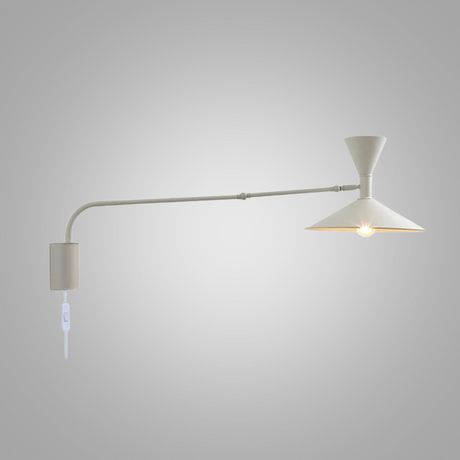 LumiFlex - Nordisk Svänggavel - Justerbar LED Läsarmatur för Boende- och Arbetsutrymmen Carvallo