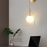 Carvallo – Unik konstnärlig vägglampa med skulpturell stjärndesign Carvallo