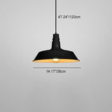 Samtida industriell taklampa i rundjärn MILA Sverige