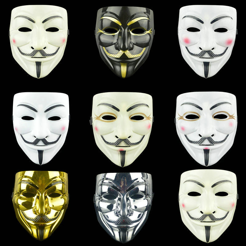 V For Vendetta Mask-Utklädnad-BB-Hemnix
