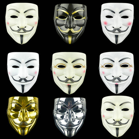 V For Vendetta Mask-Utklädnad-BB-Hemnix