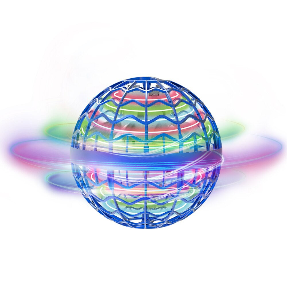 Flygande LED Boll - Flyger Som En Boomerang-Barn-BB-Blå-Hemnix