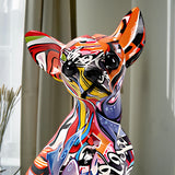 Street Art Chihuahua Skulptur Carvallo