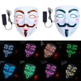 V For Vendetta LED-Mask-Utklädnad-BB-Hemnix