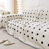 Svart Boba Vändbar Komfortsofföverdrag - Modern, Stilren & Hållbart Soffskydd Carvallo