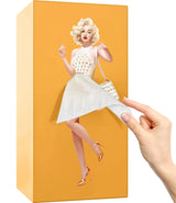 Flygande kjol vävnadslåda Carvallo