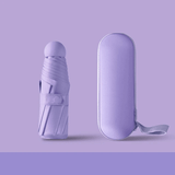 Kompakt Hopfällbart Paraply-Personligt-BB-Lila-Hemnix