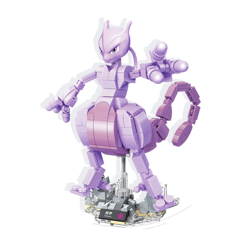 Poke Actionfigurer och Byggklossar - Mega Construx-Byggsats-BB-Karaktär 1-Hemnix