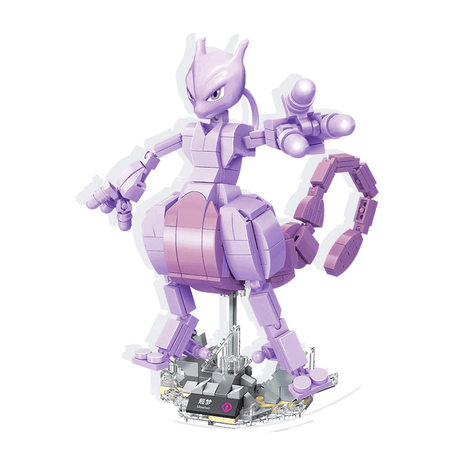 Poke Actionfigurer och Byggklossar - Mega Construx-Byggsats-BB-Karaktär 1-Hemnix