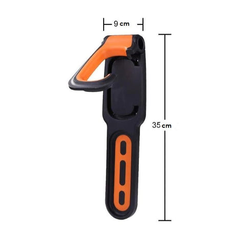 RackPro – Väggmonterad Cykelupphängningskrok med Säkert Grepp och Stöd för Bakhjul Carvallo