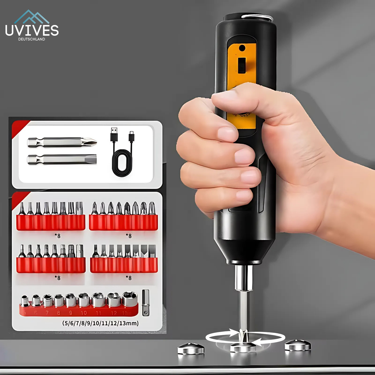 Carvallo – Skruvar med knapptryck, utan ansträngning Carvallo