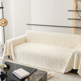 Mysig vinter crosshatch stil soffa skydd - Modern, stilren och hållbar soffa skydd Carvallo