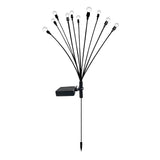 Solarlampor för trädgården Vattentäta LED Ljusstake Carvallo