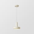 Bauhaus Puck Creamy Pendellampa Carvallo