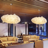 TranquilAura - Designer Wolken LED Taklampa Vit PVC/Bomull Carvallo