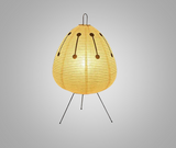 LumiZen – Japansk Pappers Taklampa i Retro Stil, Traditionell Belysning för Sovrum och Vardagsrum Carvallo