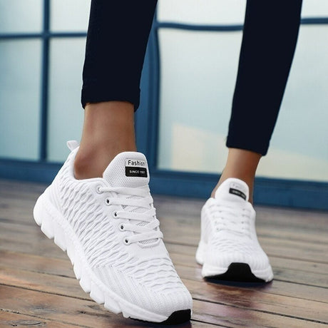 Bekväma Och Snygga Träningsskor Dam Sneakers-Personligt-BB-Vit-EU 36-Hemnix