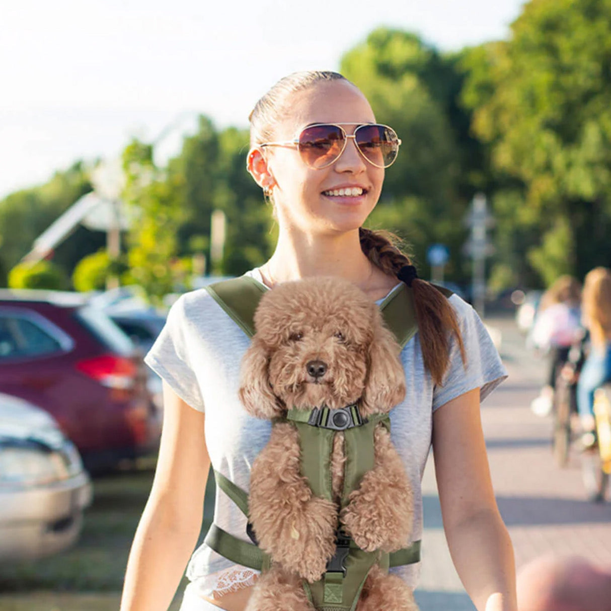 Mångsidig Husdjursbärarryggsäck – Säkra, Andas & Vattentät Carvallo