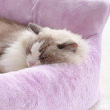 Drömmande Regnbåge Pluch Hundsoffa Säng Ultra Mjuk Mysig Tvättbar Carvallo