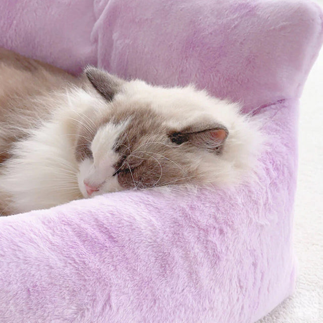 Drömmande Regnbåge Pluch Hundsoffa Säng Ultra Mjuk Mysig Tvättbar Carvallo