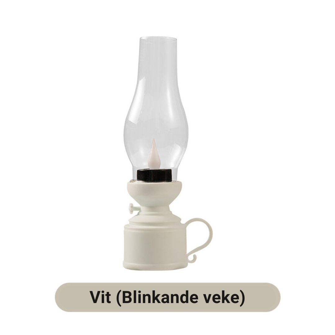 KairoLite – Tidlös lykta med svajande låga Carvallo