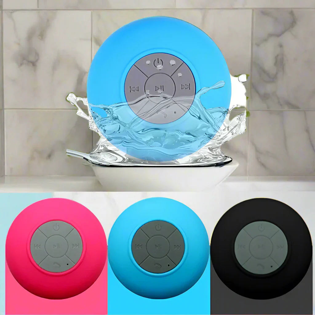 Luxora Vattentät Bluetooth Duschhögtalare med Sugkopp Carvallo