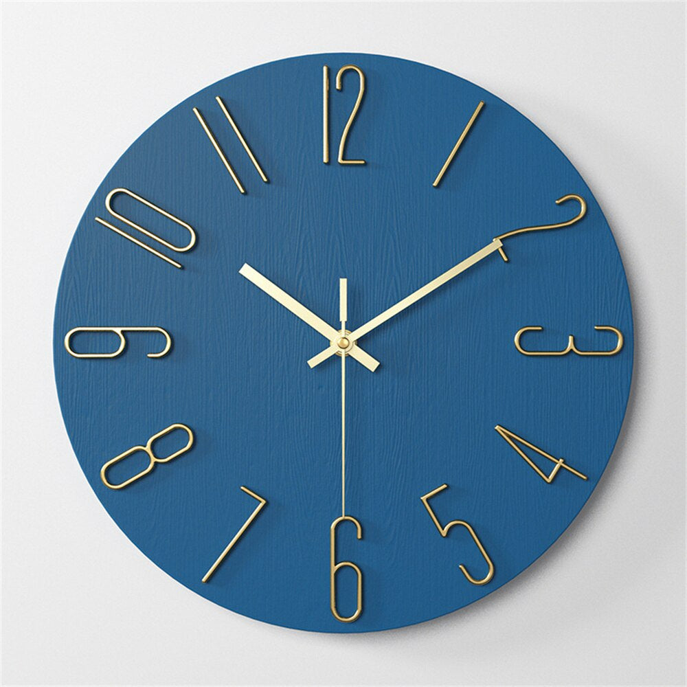 RegalTick - Minimalist wall clock for modern decor Carvallo