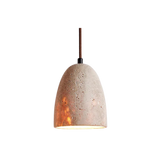 Carvallo - Pendellampa med naturstensstruktur och mjukt varmt ljus Carvallo