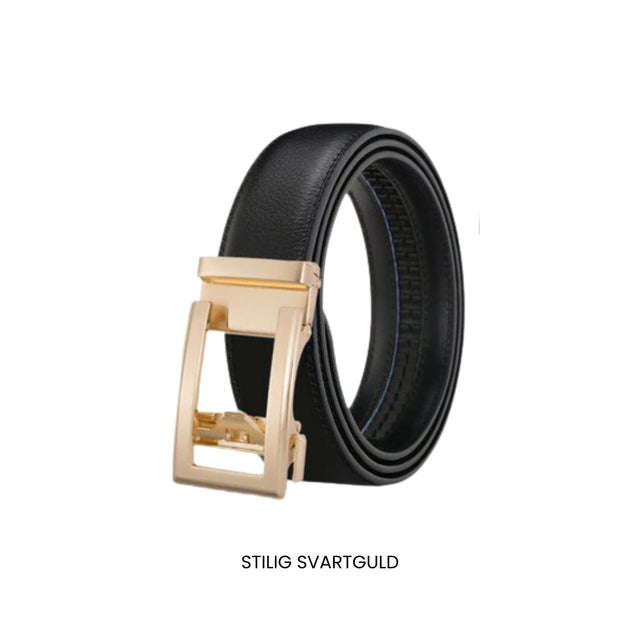 Cintura™ Justerbart bälte, bytebart spänne-Hemnix-Stilig svartguld-Hemnix