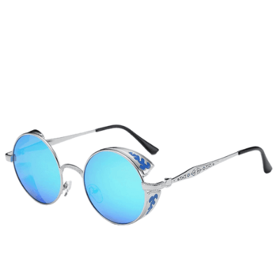 Vintage solglasögon-Sunglasses-Bellasverige-Silverblå-Hemnix