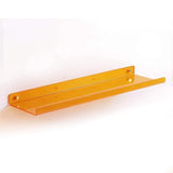 RetroCraft – Svävande utställningshylla med 80-talsinspirerad design och transparent struktur Carvallo