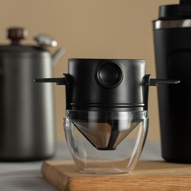 Carvallo - Kaffeefilterkopp i rostfritt stål Carvallo