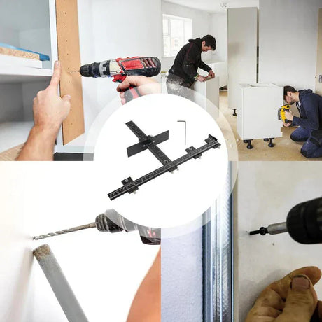 Precision stencil for exact drilling and installations Carvallo