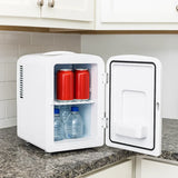 Mini Kylskåp Bärbar Dryck Küler Värmare 4L Carvallo