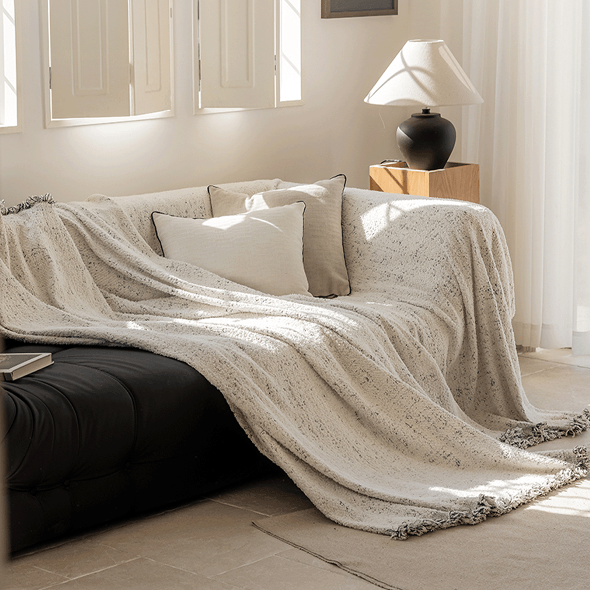 Sprinklade Prickar Sofföverdrag - Modernt, Stiligt & Hållbart Soffskydd Carvallo