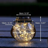 CrackJar Lampa - Crack Ball Glasburk Trädgårdsträd Hängande Ljus Carvallo