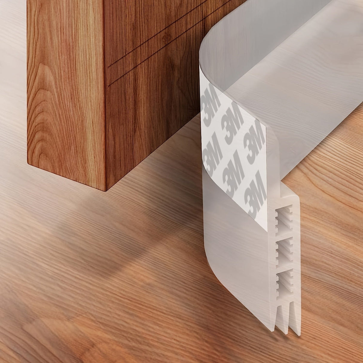 Draft Stopper för Dörr - Silikon Dörrsvep med Stark Adhesiv och Ljudisolering Carvallo