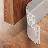 Draft Stopper för Dörr - Silikon Dörrsvep med Stark Adhesiv och Ljudisolering Carvallo