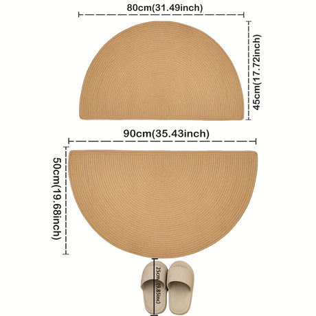 Boho handvävd badmatta – Perfekt för ditt badrum eller entré Carvallo