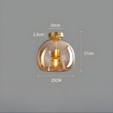 LustroCeil Light - Minimalistisk Glas-Taklampa Carvallo