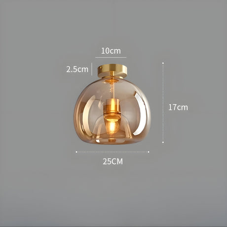 LustroCeil Light - Minimalistisk Glas-Taklampa Carvallo