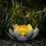 GlowPetal - Solar LED Lotusblomslampa Carvallo