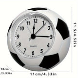 Kreativ Fotboll-formad Väckarklocka – Med Musik och Unik Design för Ung och Gamal Carvallo