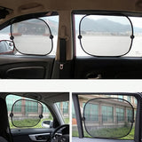 Carvallo-Solskydd SolarisFix | 2-pack för bakrutor | UV-skydd & värmeskydd | Med sugkoppar Carvallo