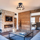 NatureLight Tre-Arm Lampe - För Atmosfärisk Belysning och Karaktär Carvallo