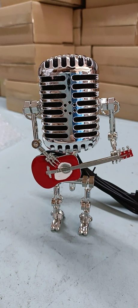 Guitarlampa - Robotlampa med gitarr Carvallo
