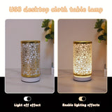 ModernLicht - Cylindrisk USB Bordslampa Carvallo