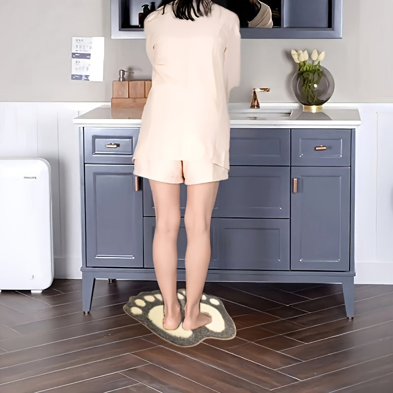 Fotformad Badmatta - Bekväm och Saff för Ditt Badrum Carvallo