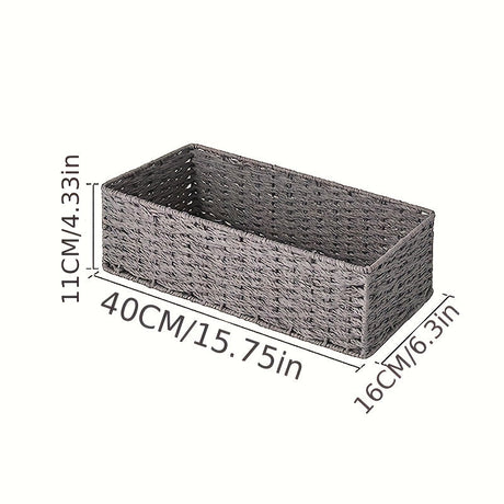 Vävd Förvaringskorg för Toapapper - Praktisk och Hållbar Carvallo